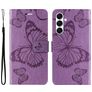 Mobigear Butterfly Housse Samsung Galaxy A26 Etui Porte-Monnaie - Violet
