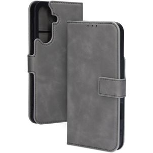 Mobiparts Classic Wallet Housse Samsung Galaxy A56 MagSafe Etui - Granite Grey