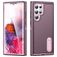 Mobigear Rugged Stand Samsung Galaxy S23 Ultra Plastique rigide Coque arrière Antichoc avec béquille - Violet