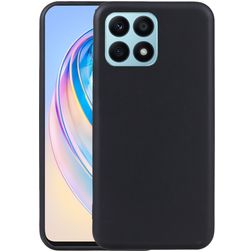 Mobigear Colors Coque HONOR X8A Coque arrière en TPU Souple - Noir