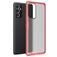 Mobigear Shockproof Coque Samsung Galaxy A82 5G Coque arrière Rigide Anti-Chocs - Rouge