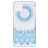 Mobigear Design Coque iPhone 11 Pro Max Coque arrière en TPU Souple - Transparent / Bleu