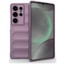 Mobigear Bumpy Coque Samsung Galaxy S25 Ultra Coque arrière en TPU Souple - Violet