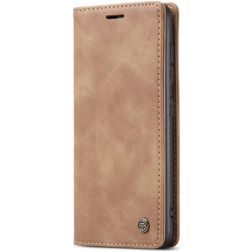 Caseme 013 Housse Samsung Galaxy A41 Etui Porte-Monnaie - Marron