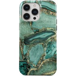 Burga Tough Coque iPhone 15 Pro Coque arrière Rigide Anti-Chocs - Ubud Jungle