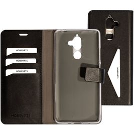 Mobiparts Classic Wallet Housse Nokia 7 Plus Etui Porte-Monnaie - Noir