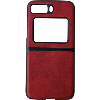 Mobigear Excellent Coque Motorola Razr (2022) Coque arrière Rigide - Bordeaux