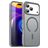 Mobigear Shockproof Coque iPhone 17 Pro Max MagSafe Coque arrière Rigide - Gris