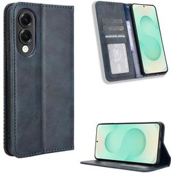 Mobigear Sensation Housse Samsung Galaxy S25 Edge Etui Porte-Monnaie - Bleu
