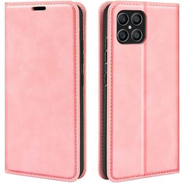 Mobigear Retro Slim Housse HONOR X8 Etui Porte-Monnaie - Rose