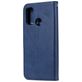 Mobigear Zipper Housse Huawei P Smart (2020) Etui Porte-Monnaie - Bleu