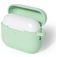 Mobigear Colors Coque Apple AirPods Pro 3 en Silicone Souple - Matcha Green