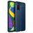 Mobigear Luxury Coque Samsung Galaxy A03s Coque arrière en TPU Souple - Bleu