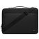 Gaston Luga Däsh Cushioned Briefcase Sacoche Ordinateur portable 16 Pouces Sacoche ordinateur + Poignée - Noir