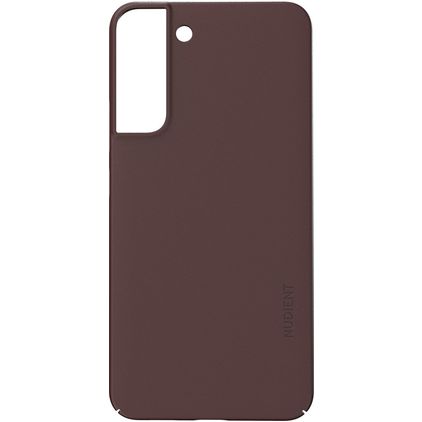 Nudient Thin Precise Coque Samsung Galaxy S22 Plus Coque arrière Rigide - Sangria Red
