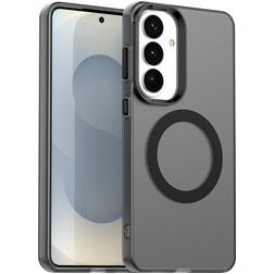 Mobigear Shockproof Coque Samsung Galaxy S26 Plus MagSafe Coque arrière Rigide - Noir