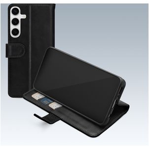 Mobilize Premium Gelly Housse Samsung Galaxy S26 Etui Porte-Monnaie - Noir