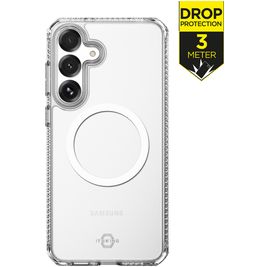 ITSKINS Level 2 HybridMagClear R Coque Transparente Samsung Galaxy S25 FE MagSafe Coque arrière Rigide Anti-Chocs - Transparent ITSKINS Level 2 HybridMagClear R Coque Transparente Samsung Galaxy S25 FE MagSafe Coque arrière Rigide Anti-Chocs - Transparent