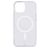 Tech21 EvoLite Coque Transparente iPhone 15 MagSafe Coque arrière Rigide Anti-Chocs - Transparent