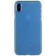 Mobigear Ultra Slim Coque iPhone XS Coque arrière Rigide Extra-fin - Bleu
