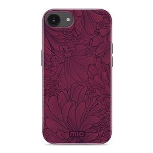 MIO Coque iPhone 17e MagSafe Coque arrière Rigide - Berry Blooms