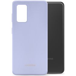 Mobilize Rubber Gelly Coque Samsung Galaxy A13 4G Coque arrière en TPU Souple - Pastel Purple
