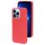 Mobiparts Coque iPhone 13 Pro Coque arrière en Silicone - Scarlet Red