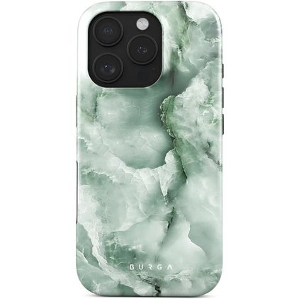 Burga Tough Coque iPhone 16 Pro Coque arrière Rigide Anti-Chocs - Pistachio Cheesecake