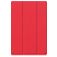 Mobigear Tri-Fold Gel Coque Samsung Galaxy Tab A8 10.5 (2021) Etui en TPU,Similicuir - Rouge