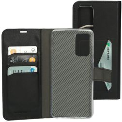 Mobiparts Classic Wallet Housse Samsung Galaxy A72 Etui Porte-Monnaie - Noir