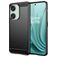 Mobigear Brushed Coque OnePlus Nord 3 Coque arrière en TPU Souple - Noir