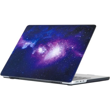 Mobigear Design MacBook Air 15 Pouces (2023-2026) Coque - Galaxy - Model A2941 / A3114 / A3241 / A3448
