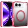 Mobigear Crystal iPhone Duo MagSafe Plastique rigide Coque arrière - Cherry Red