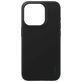 CARE by PanzerGlass Fashionable Coque iPhone 15 Pro Coque arrière en Silicone - Noir