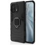 Mobigear Armor Ring Xiaomi Mi 11 Plastique rigide Coque arrière Antichoc avec bague de maintien - Noir