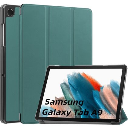 Mobigear Tri-Fold Coque Samsung Galaxy Tab A9 (2023) Etui - Vert