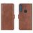 Mobigear Slim Magnet Housse Motorola One Fusion Plus Etui Porte-Monnaie - Marron