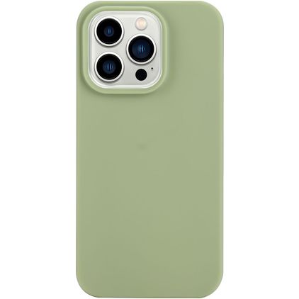 Mobigear Colors Coque iPhone 14 Pro Max Coque arrière en TPU Souple - Vert