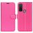 Mobigear Classic Housse TCL 20 R 5G Etui Porte-Monnaie - Magenta