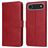 Mobigear Wallet Housse iPhone Air Etui Porte-Monnaie - Rouge