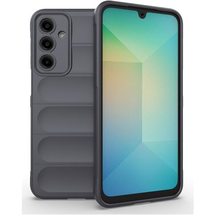 Mobigear Bumpy Coque Samsung Galaxy A16 Coque arrière en TPU Souple - Gris