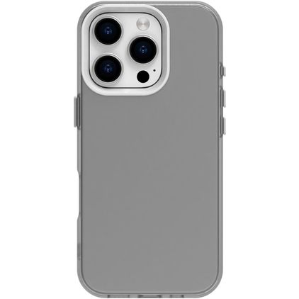 Mobigear Crystal Coque iPhone 16 Pro Coque arrière Rigide - Blanc