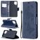 Mobigear Butterfly Housse Samsung Galaxy A12 Etui Porte-Monnaie - Bleu