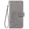 Mobigear Clover Samsung Galaxy A32 4G Étui Portefeuille - Gris