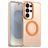 Mobigear Shockproof Samsung Galaxy S26 Ultra MagSafe Plastique rigide Coque arrière - Orange