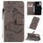 Mobigear Butterfly Xiaomi Redmi Note 8T Étui Portefeuille - Gris
