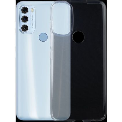 Mobigear Ultra Thin Transparent Motorola Moto G71 5G TPU souple Ultra-mince Coque arrière - Transparent