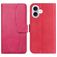Mobigear S Line Housse iPhone 17 Etui Porte-Monnaie - Rouge