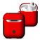 Mobigear Frosted Coque rigide pour Apple AirPods 2 - Rouge