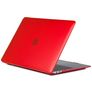 Mobigear Matte MacBook Pro 13 Pouces (2016-2023) Coque - Rouge - Model A1706 / A1708 / A1989 / A2159 / A2289 / A2251 / A2338